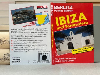 Berlitz Pocket Guides İbiza and Formentera, bok, Very Fine plus