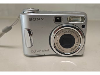 Sony Cyber-shot DSC-S90 (4.1 MP) med Carl Zeiss-optik – Retro digitalkamera