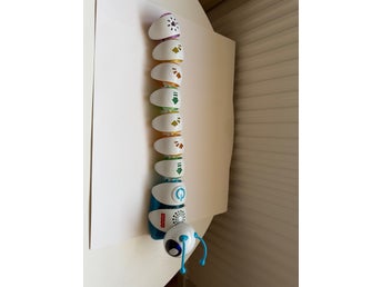Fisher-Price Code-a-Pillar kodningslarv – ljus, ljud och rörelse fungerar