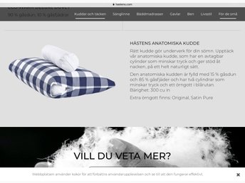 hästens anatomiska kudde örngott hästens anatomiska kudde örngott