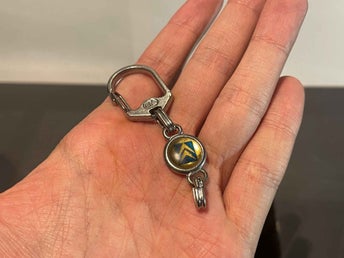 Citroën nyckelring - vintage mellanring bilnyckelring Rare
