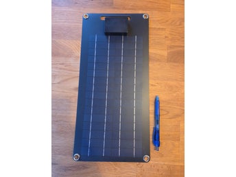 20W Solpanel kit 12V/24V – MPPT, USB, batteriladdning – Snabb leverans