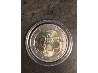 2 Euro - Charles de Gaulle 2010 Frankrike