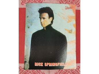 Affisch - Rick Springfield - Stevie Wonder - Starlet