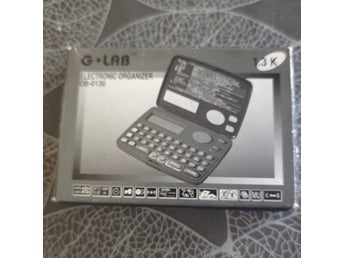Ny! G-LAB Elektronisk Organizer DB-0130