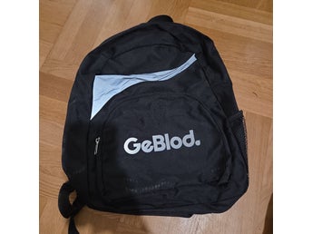 GeBlod. Ryggsäck