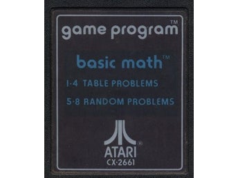 Atari 2600 - Basic Math (CX2661) (Beg)