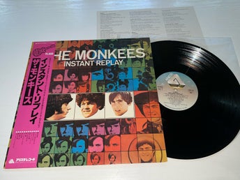 The Monkees - Instant Replay Japan Press Lp Obi Lyrics Fin
