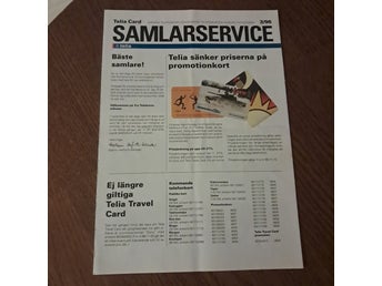 Telia Card Samlarservice 3/96