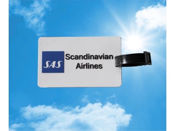 SAS Scandinavian Airlines baggage tag