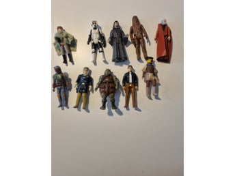 Star Wars actionfigurer - set med 10 figurer