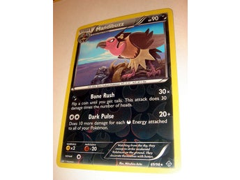 MANDIBUZZ RARE FOIL HP90 NYTT KORT 69/98 !!!