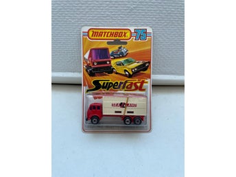 Matchbox vintage oöppnad - Superfast 42 Mercedes Container Truck Sea Land