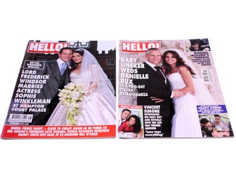 Hello Magazine-2 issues included-September 2009-NEW-Weight 644g-FREE postage