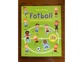 Fotboll Pysselbok med klistermärken