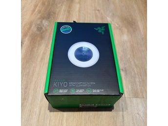 NY! Razer Kiyo Broadcasting Camera med belysning