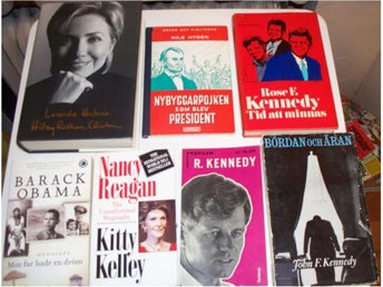 Politik, USA, John F. och Robert Kennedy, Barack Obama, Abraham Lincoln, Clinton