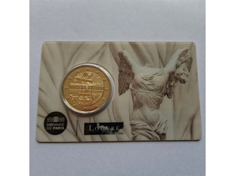 Frankrike 2 euro 2025 Louvren - La Victoire de Samothrace [coincard]