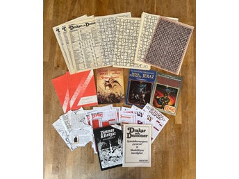 Rollspelstillbehör. Drakar och Demoner.