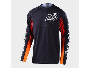 Crosströja - Troy Lee Designs SE Ultra Streamline, Svart/Orange, stl Medium [ny]