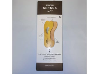 Springyard -Sensus Lady - Inläggssulor - Beige Storlek 40