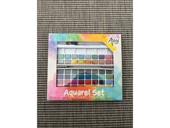Creative Artist Aquarel Set – 70 akvarellfärger inkl. vattenpensel
