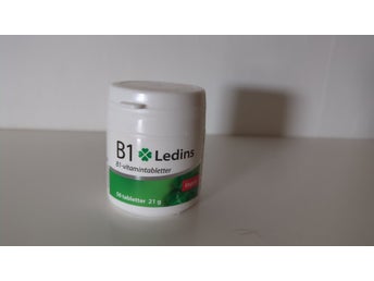 Ledins B1-vitamintabletter 50 tabletter