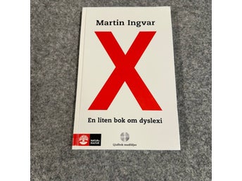 Martin Ingvar - En liten bok om dyslexi -!Bok + ljudbok