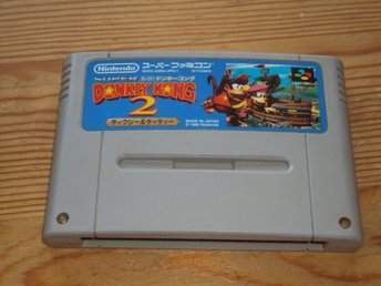 Super Donkey Kong 2 Sur Super Famicom – Pile Neuve – NTSC-J (Japon) – SHVC-ADNJ-JPN