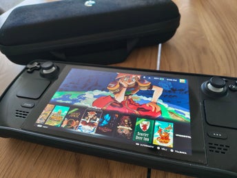 Steam Deck (Inkl skärmskydd och protective case)