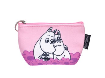 Mumin väska för mynt 9 x 8cm Lovers, Nordicbuddies *FRI FRAKT