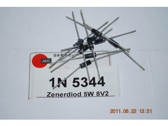 Z-Diod 1N5344 5W 8V2 10 stycken