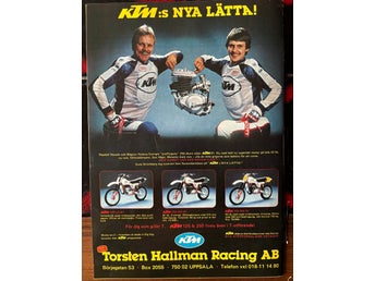 KTM 125 LC-81, 250 MX-81, 495 MX-81 Motorcykelannons