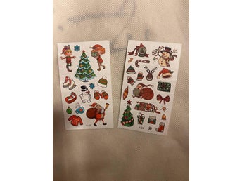 Jul / Tomten Tillfälliga Tatuering