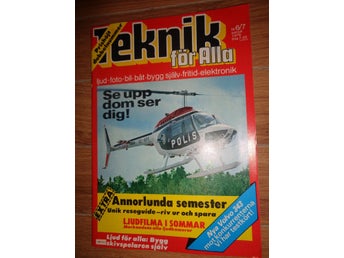 Teknik för Alla nr6 1976 Volvo 343 DL