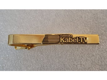 Vintage Svenska Kabel-TV slipsnål