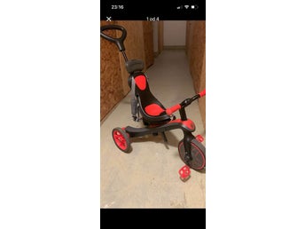Globber Explorer Trike 4in1 - Trehjuling och balanscykel