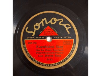 Johnny Bode - Kvarnhjulets sång / När tallarna susa i Nordanland 78a 1938 VG