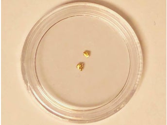 2st.Naturlig Nugget Fr Australien Sällsynt Samlar Objekt