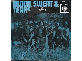 Blood, Sweat & Tears - Hi-De-Ho / The Battle - 1970 VG+