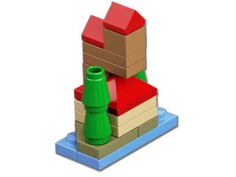 The Burrow - LEGO Harry Potter - NY OÖPPNAD - 17 bitar