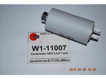 W1-11007 Kondensator 450V 6,3uf