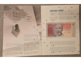 Estland 10 Krooni 2006 Estonian National Museum Jakob Hurt / upplaga 3000 st