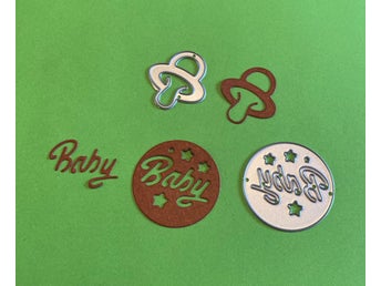Die cuts baby-tema