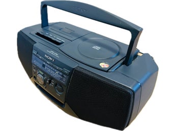 Boombox Sony CFD-V34L CD Radio Kassettbandspelare player recorder