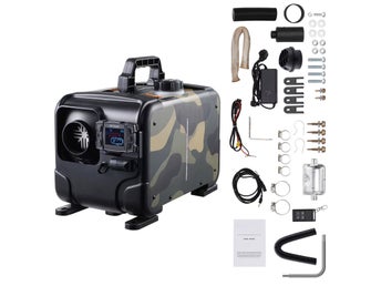 8KW Dieselkamin 12V/24V Med Bluetooth, CO-Larm & Fjärrkontroll