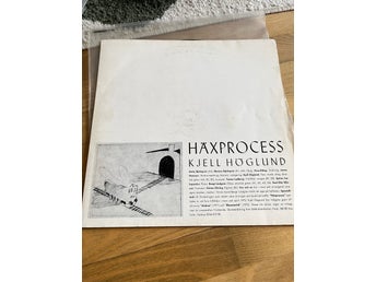 Häxprocess Kjell Höglund LP-skiva andra Press Rare