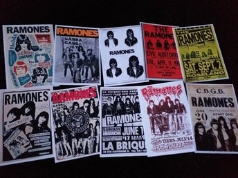 RAMONES postcardset #1