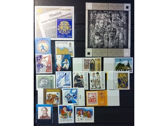 Estland Estland 1991-1998 samling MNH**