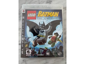 NYTT Inplastat Lego Batman: The Videogame (PS3) inköpt i USA